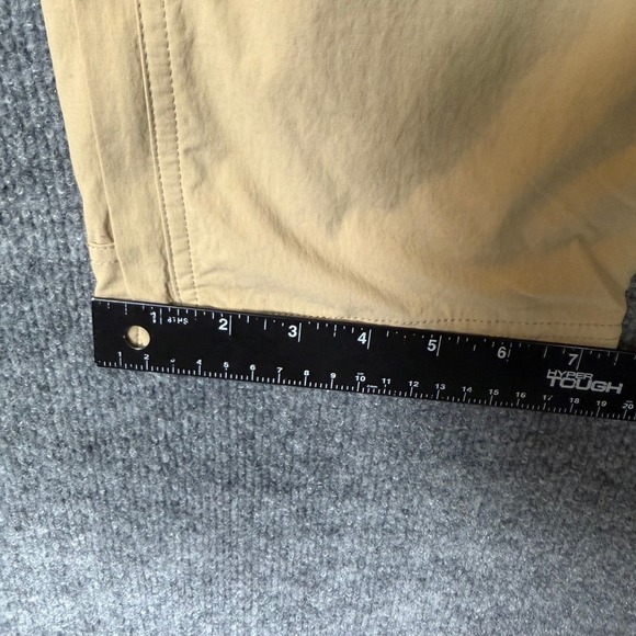 REI Co Op Pants Women 10 Khaki‎ Zip Off Convertible Cargo Shorts Outdoor Hiking - Picture 5 of 16